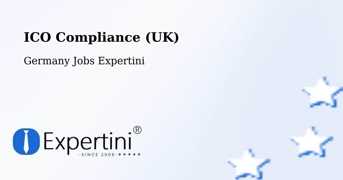 UK Data Protection & ICO Compliance – Urbach - Germany Jobs Expertini