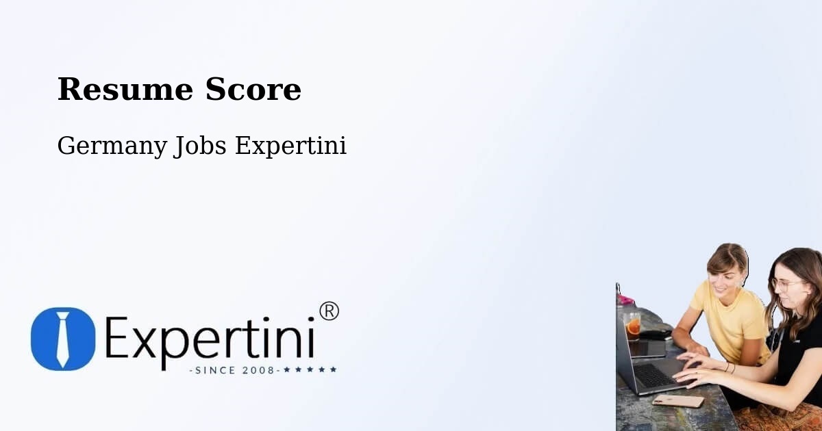 Resume Score & Job Description Match Tool – Urbach - Germany Jobs Expertini