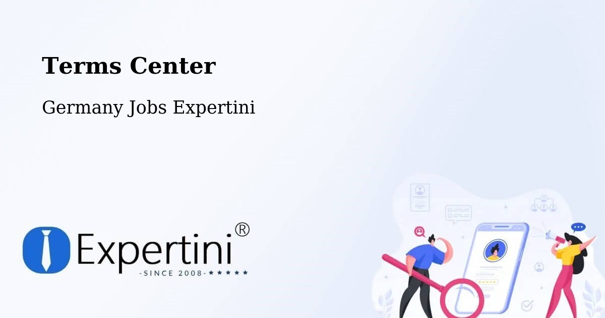 Terms of Service – Urbach - Germany Jobs Expertini